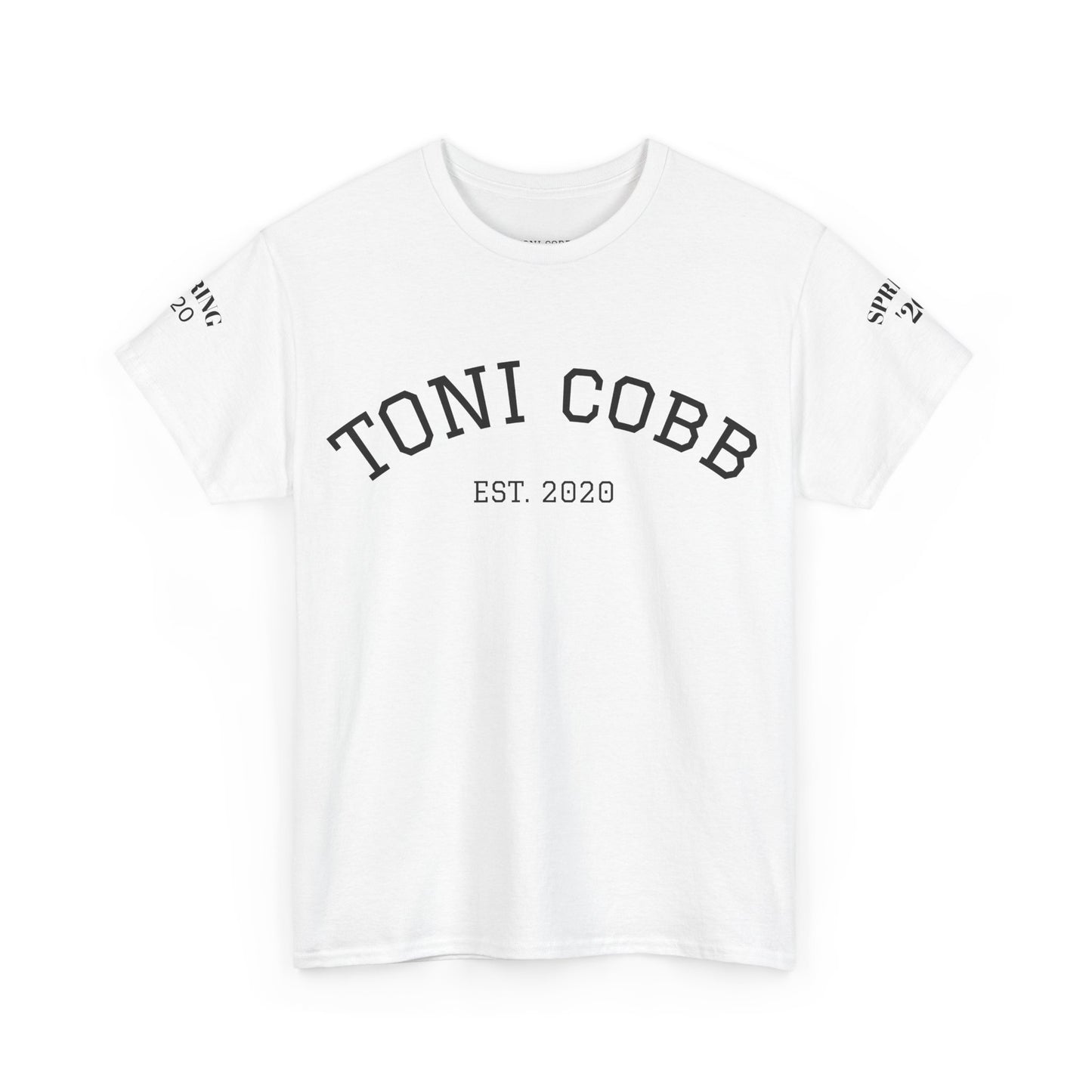 Custom Unisex Heavy Cotton Tee - Toni Cobb EST. 2020