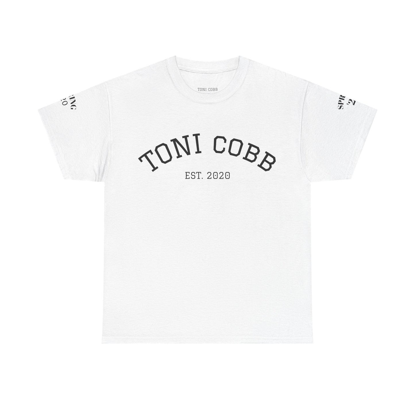 Custom Unisex Heavy Cotton Tee - Toni Cobb EST. 2020