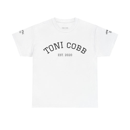Custom Unisex Heavy Cotton Tee - Toni Cobb EST. 2020